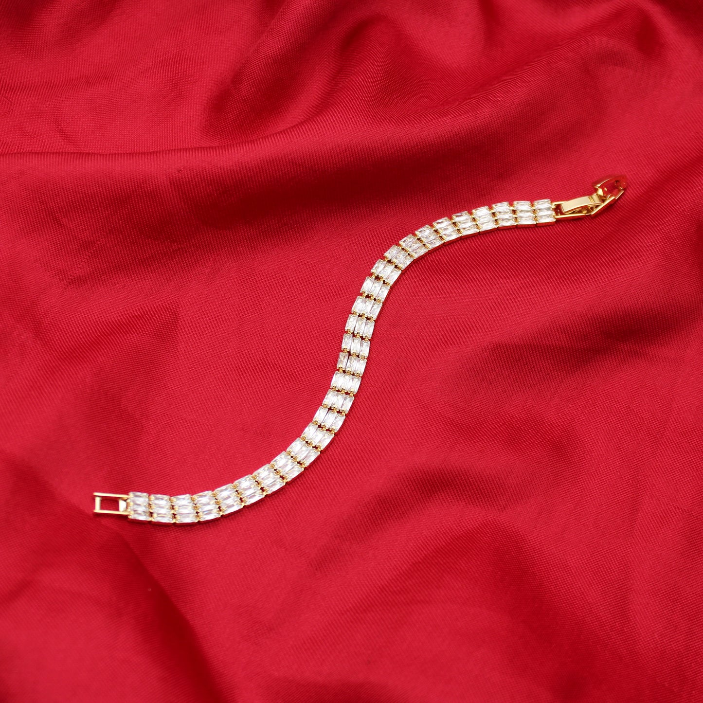 Full White Square Bracelet