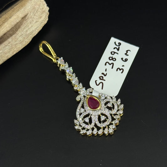 38926 GJ ruby maangtika