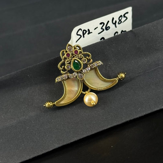 36485 Victorian mehndi polish small tiger nail