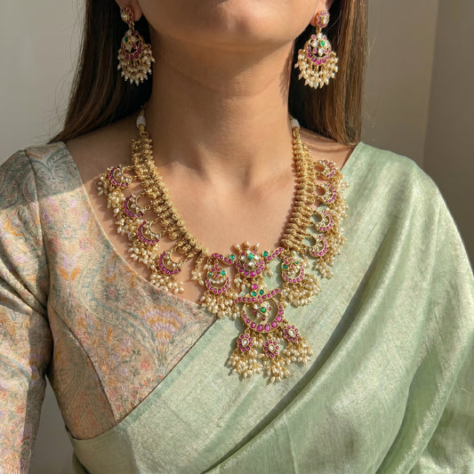 Jadau Guttapusalu Necklace
