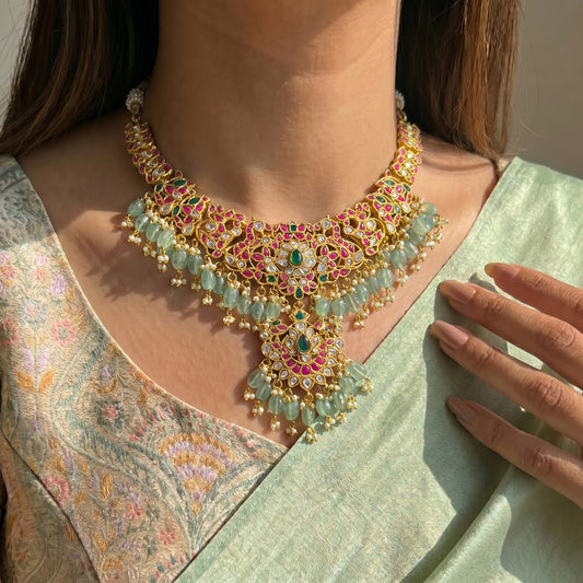 Jadau necklace