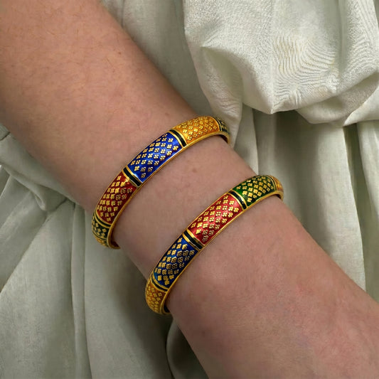 Meena Kada Bangles 2 Pieces