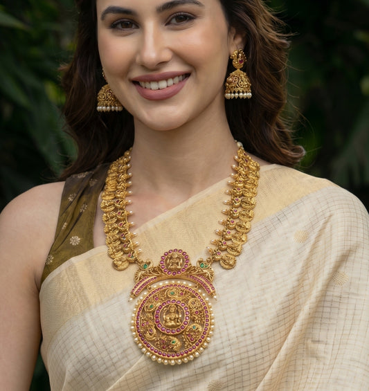 41700 Nakshi Laxmi Bottumala Short Necklace
