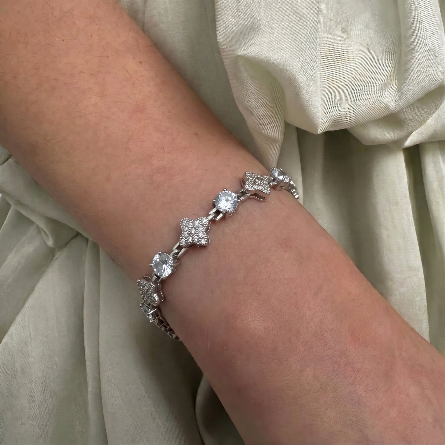 Platinum Chain Bracelet