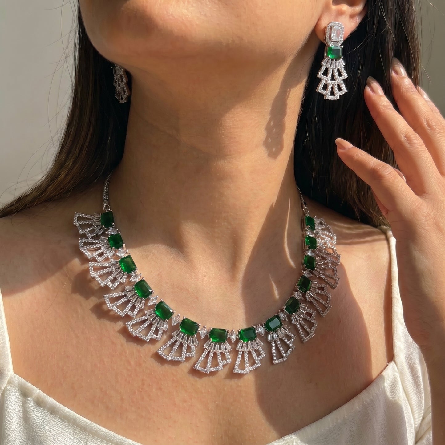 Platinum necklace