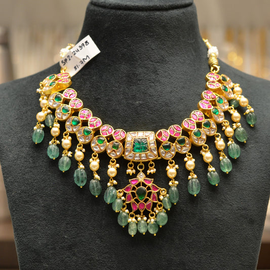 Jadau Short Necklace 24398