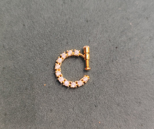 Nose pin screw type