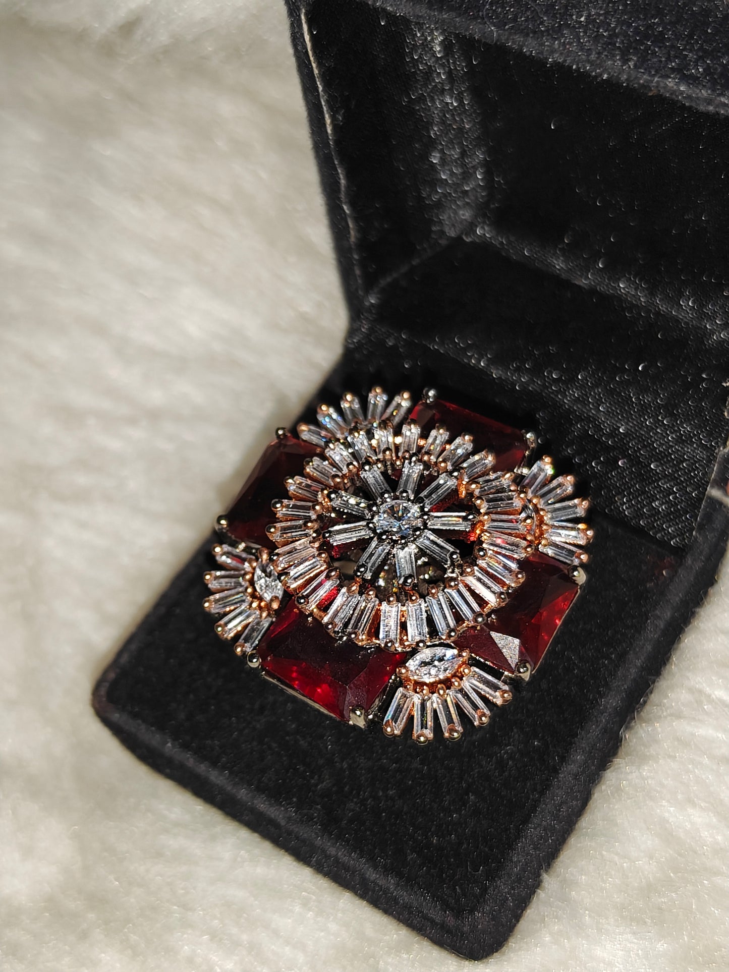 16421 platinum finger ring