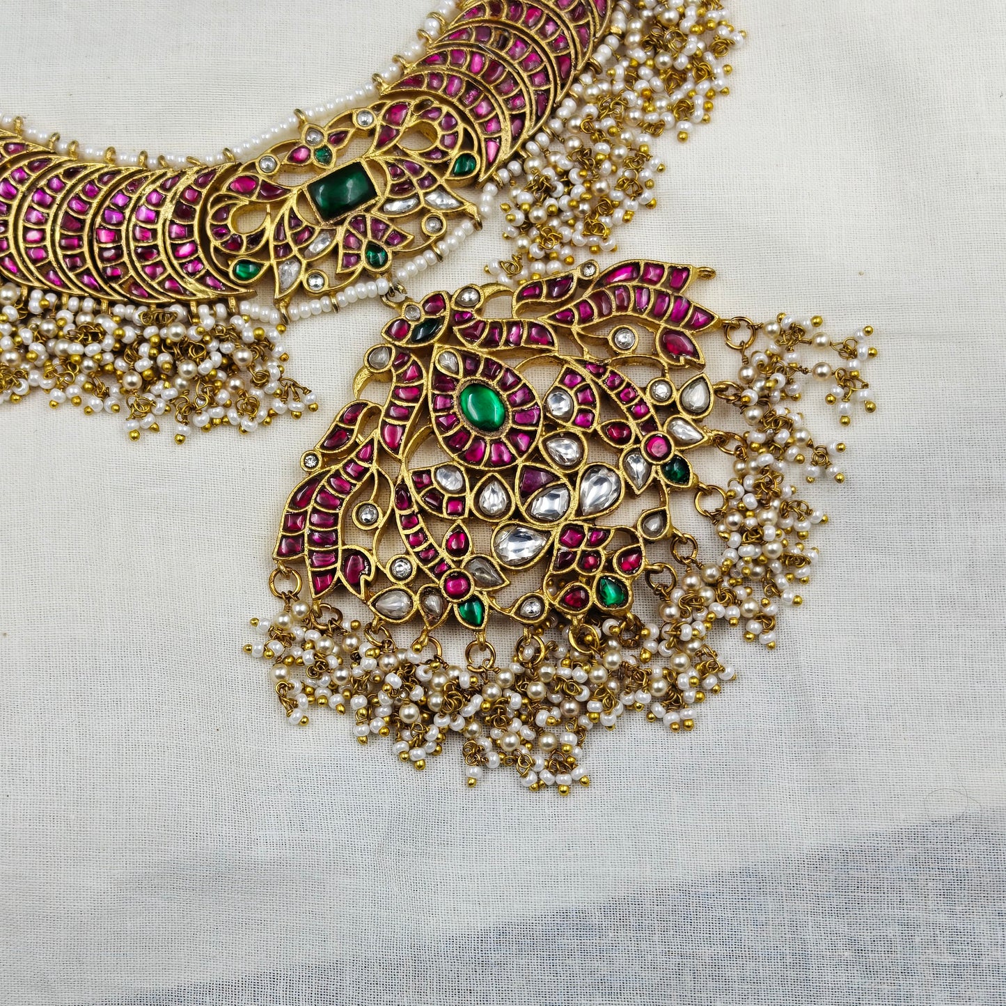 Jadau tusi Heavy Necklace