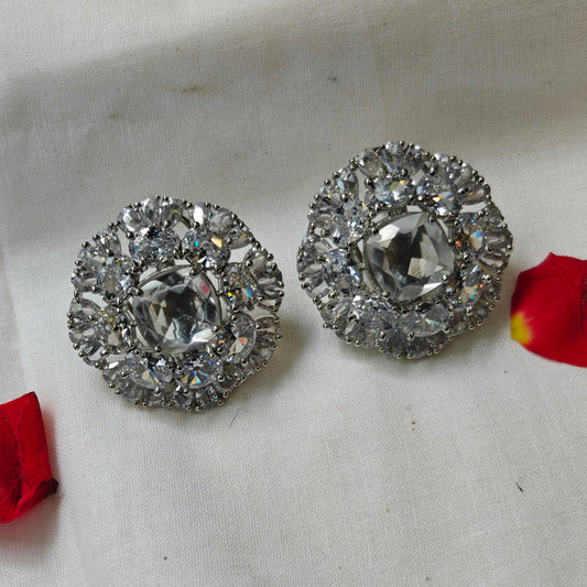 27510 platinum full white studs