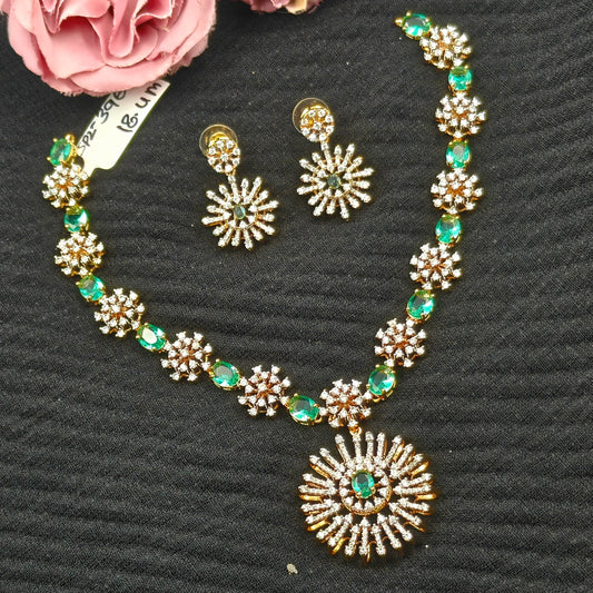 39646 Real Diamond replica flower design