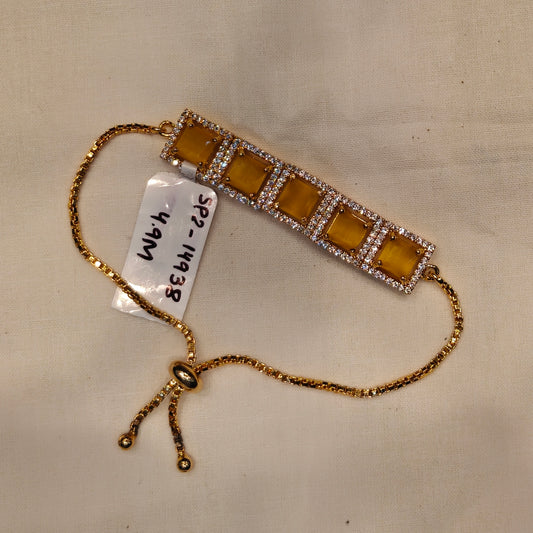 14938 / 14937 gp yellow stone bracelet