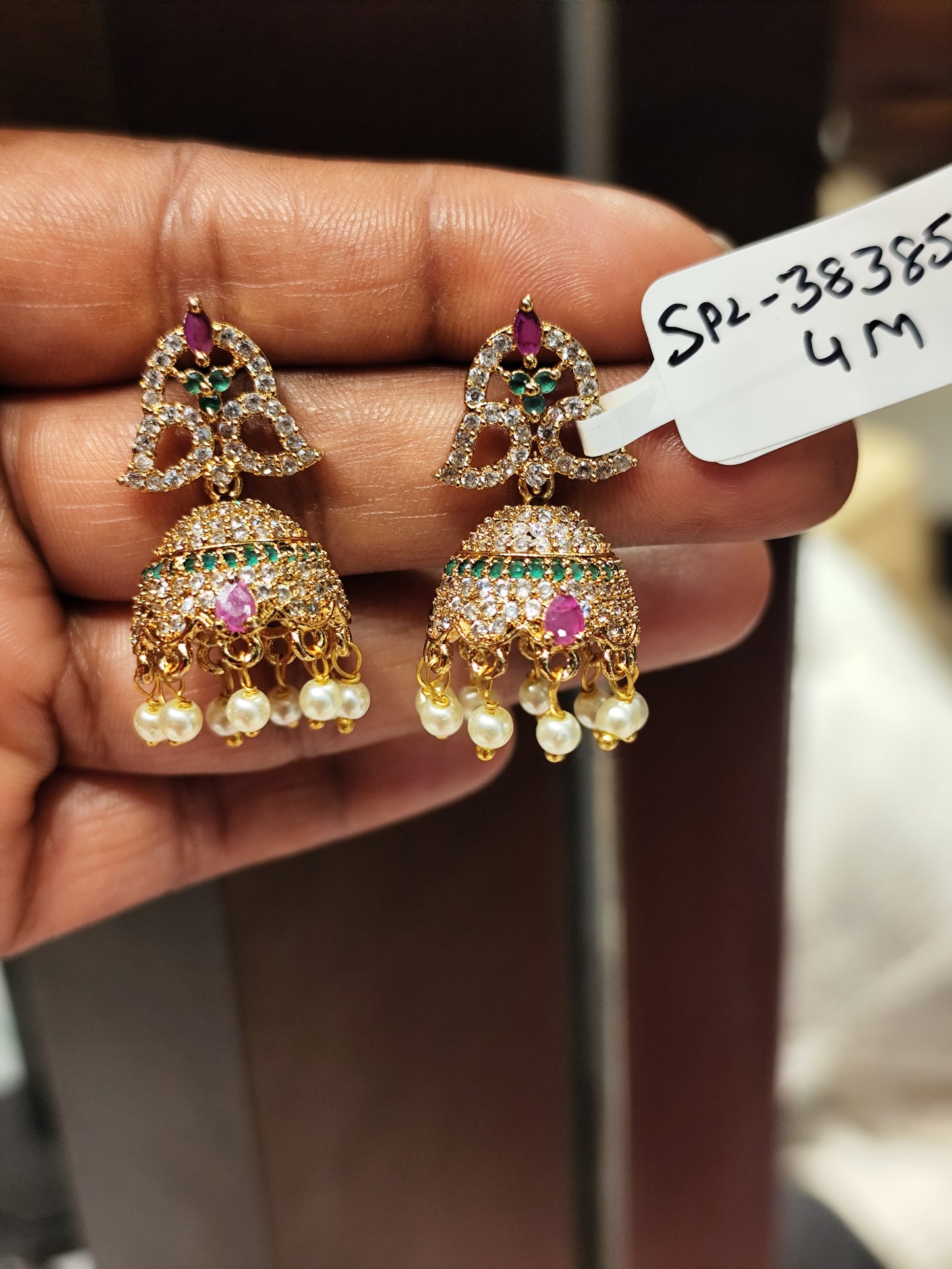 38385 Matte  Jhumki