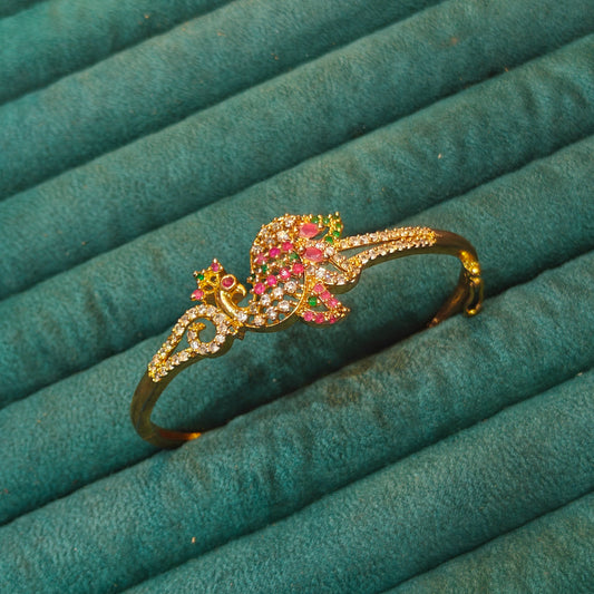 3787 cz multi colour bracelet