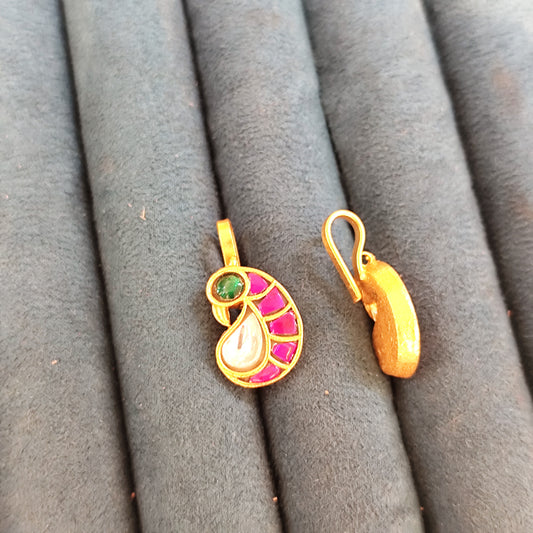 Jadau Peacock Bugadi